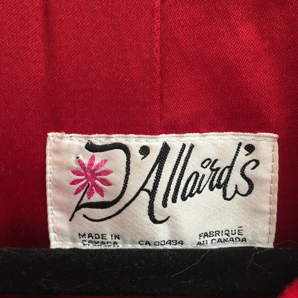 SOLD ELSEWHERE - 1950s/60s Vintage D'Allards 100% Wool + Black Trim Jacket/Coat - Picture 3 of 9